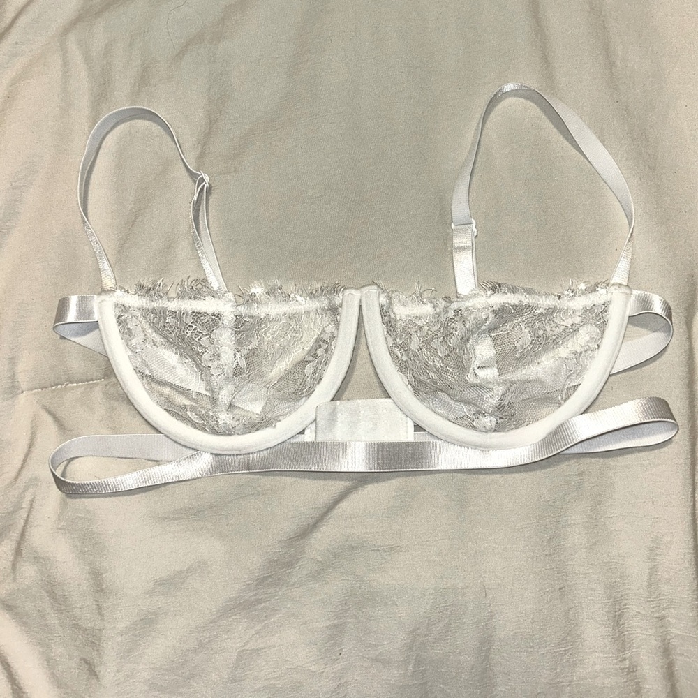 White Lingerie Bra